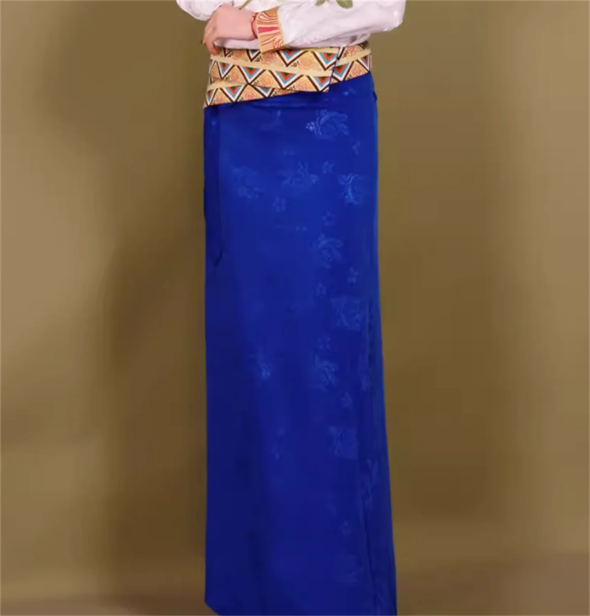 Tibetan midi skirt in summer