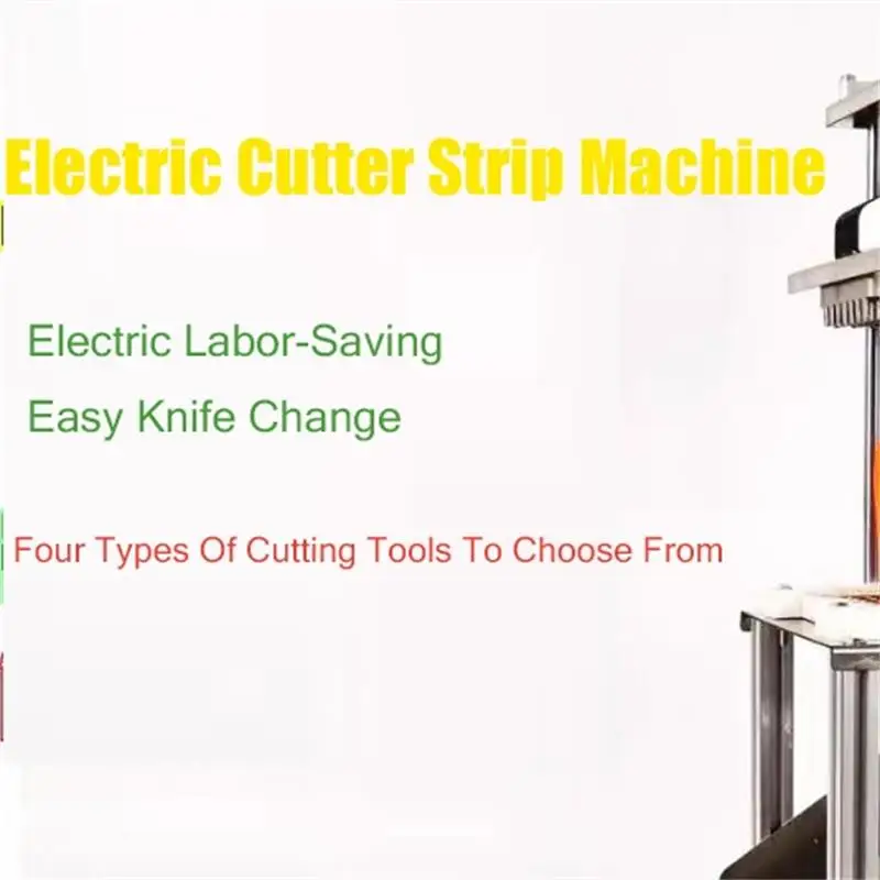 

Электрическая коммерческая автоматическая машина для нарезки картофеля фри, огурцов, тыквы, таро и других овощей