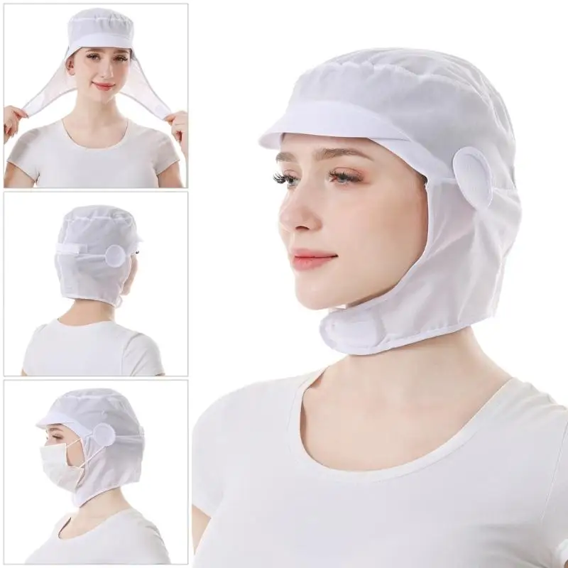 39BD Brimless Work Cap for Narrow Spaces Offering Full Coverage Suitable for Factory Workers and Outdoor Activities