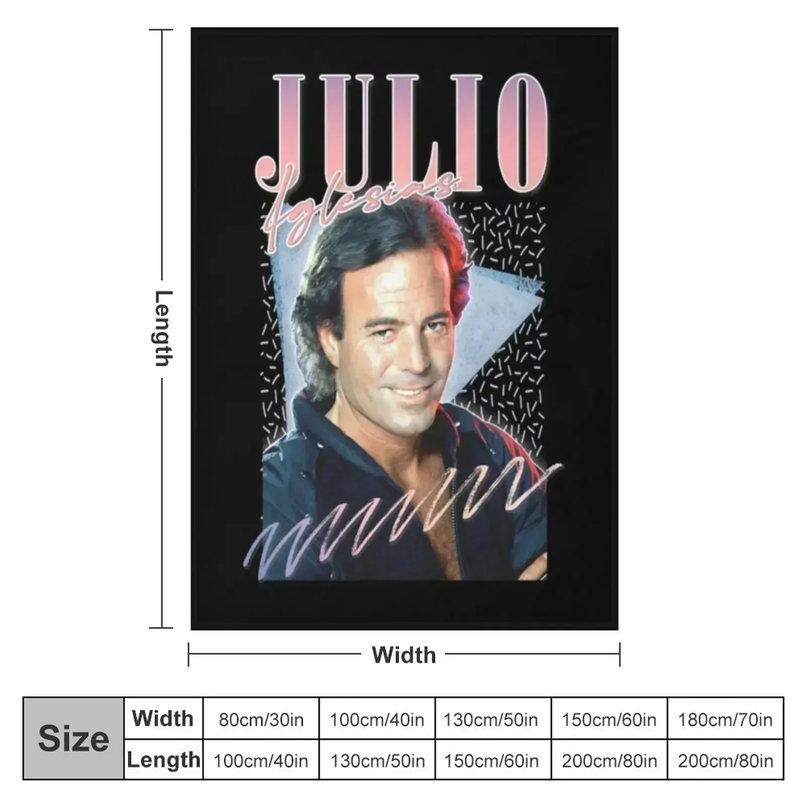 Julio Iglesias Throw Blanket halloween For Baby Blankets