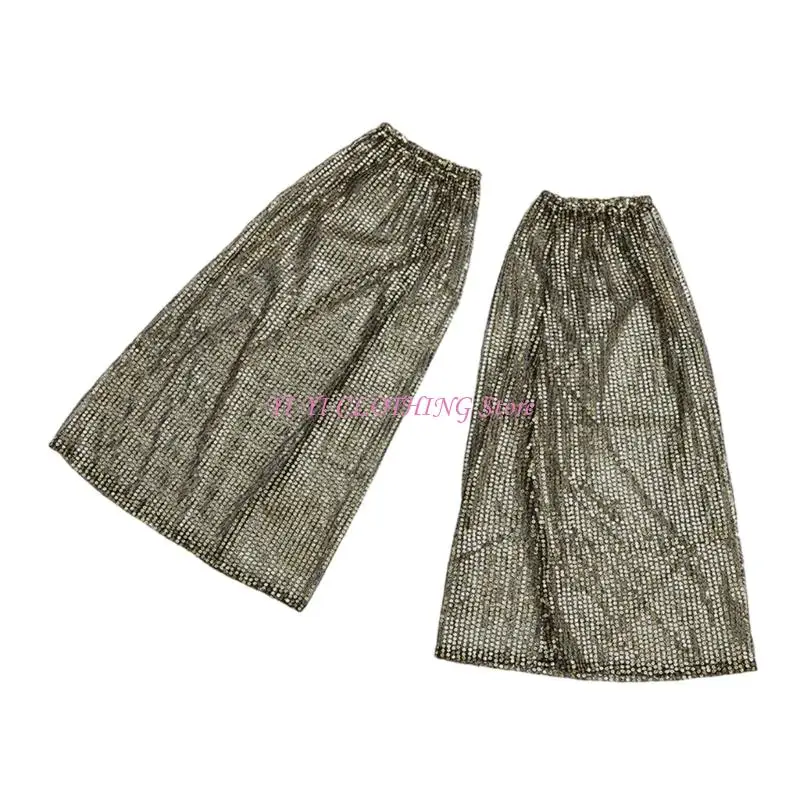 n5kf-高弾性フレアレッグカバースパークリングダンスイベントアクセサリーレッグウォーマー