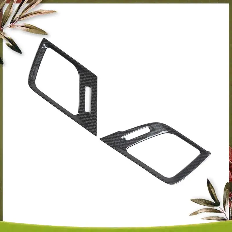 AB98-Per Porsche 911 2019 2020 2021 2022 Reale In Fibra di Carbonio Auto Dash Lato Uscita Aria Telaio di Copertura Trim Accessori Parti