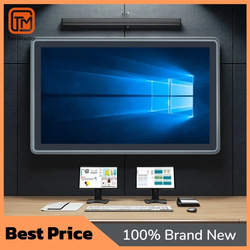 【New Arrival】R 15.6 Inch Fanless Touch Panel PC  J6412 I3 10110U I5 8260U 10310U I7 10810U Dual Lan TPM2.0 IP65-Rated Front