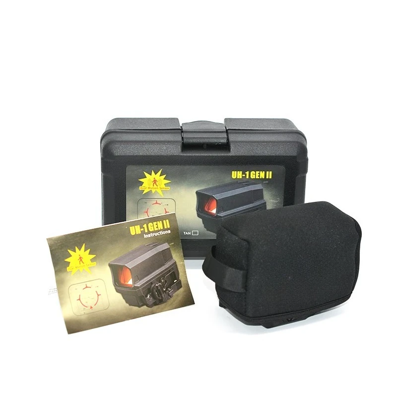 Mira Telescópica Werther UH1/UH2 Holográfica de Segunda Generación con Punto Rojo Metálico, Liberación Rápida, Sensor de Movimiento, Modelo Slingshot