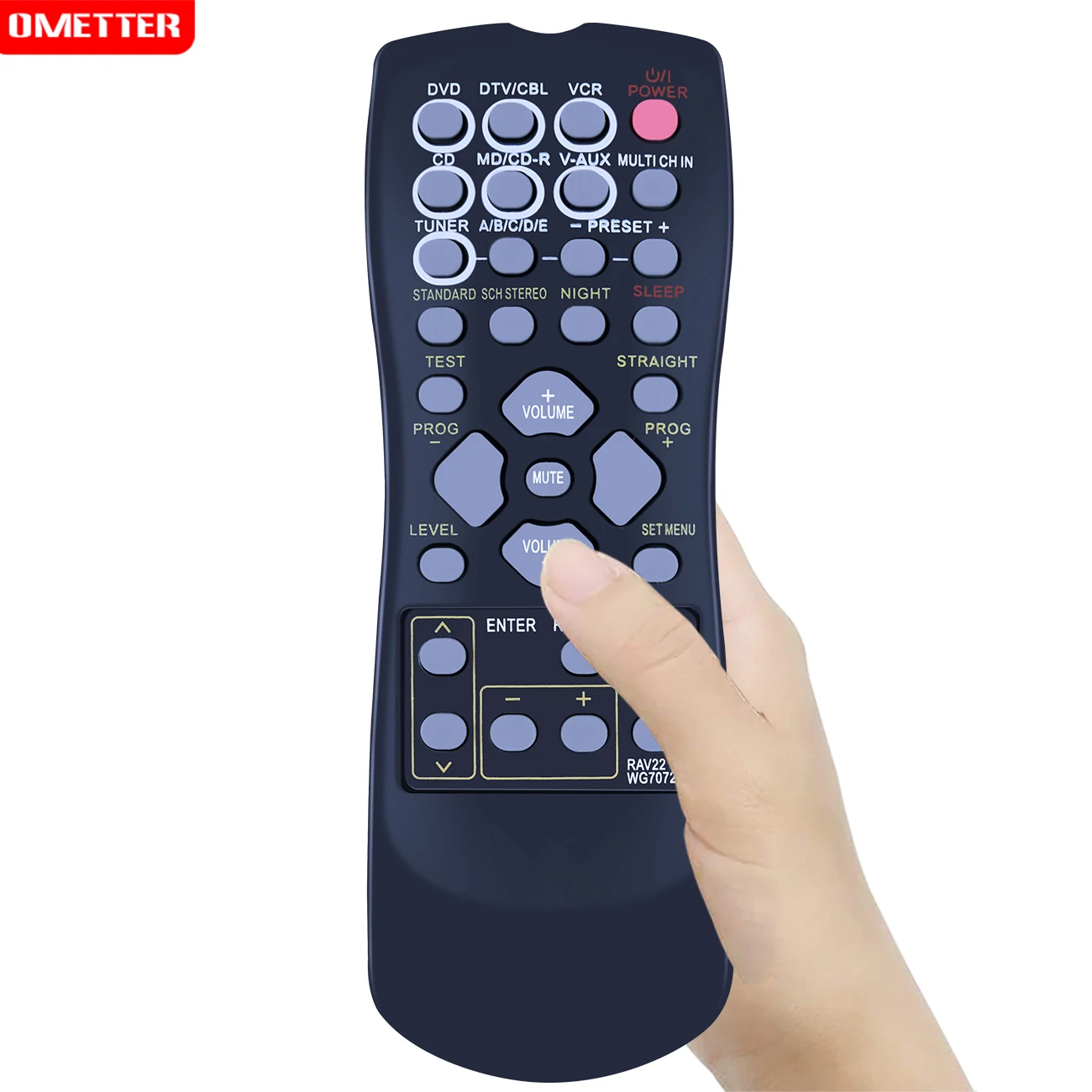 Original Remote Control For Yamaha RAV22 WG70720 Home Theater Amplifier CD DVD RX-V350 RX-V357 RX-V359 HTR5830 Fernbedienung