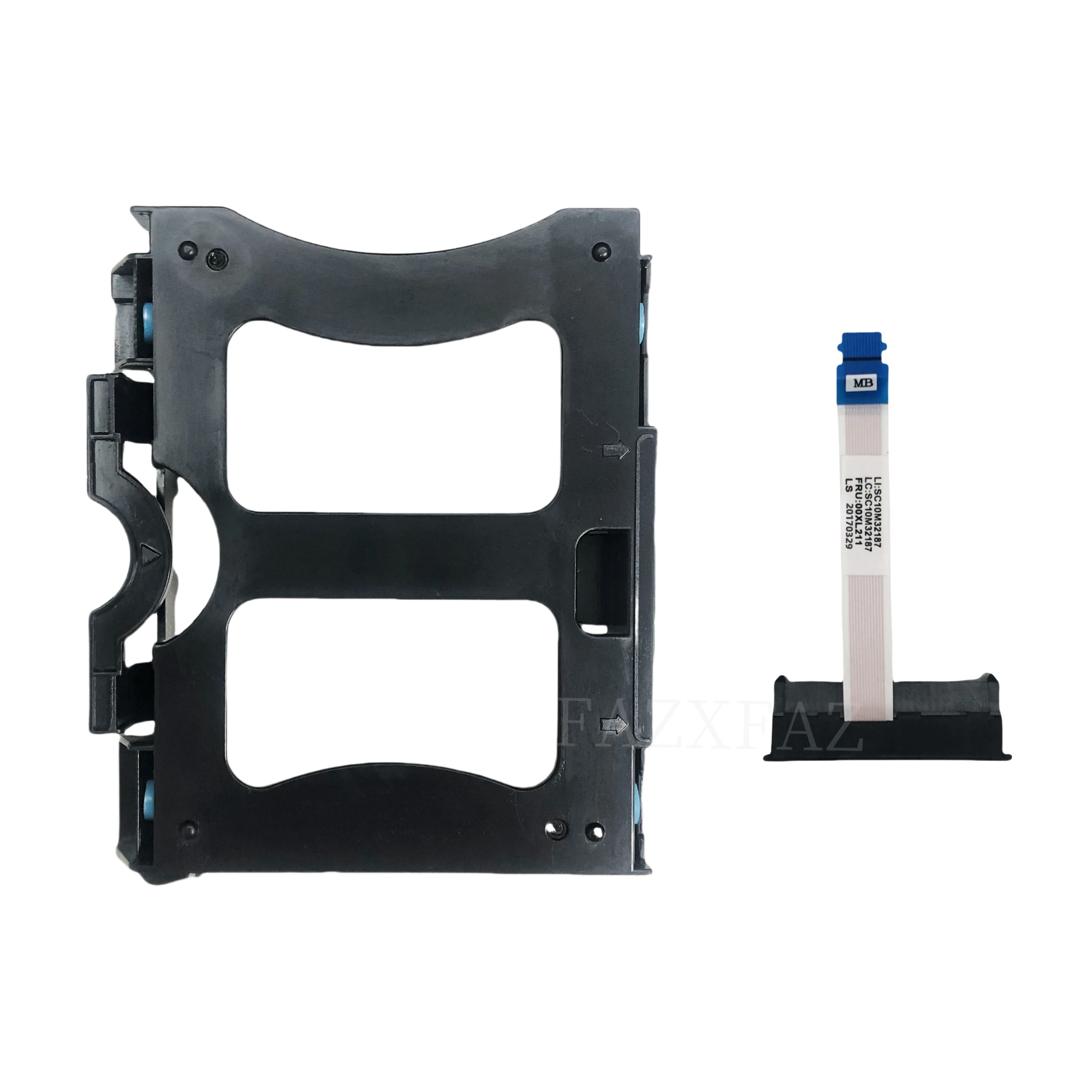 Câble SATA HDD + Caddy Adaptateur Lenovo ThinkCentre M / ThinkStation P – 00XL211 SC10M32187 – Compatible M625q M70q M720q M910q Etc.