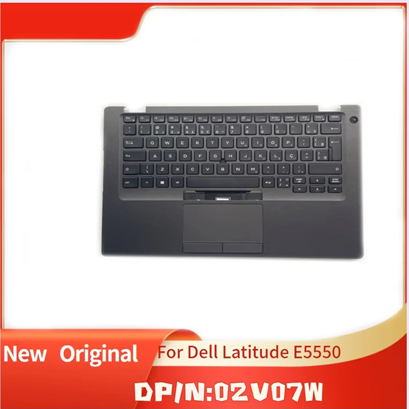 

02V07W 2V07W Black Brand New Original Top Cover Upper Case for Dell Laptop Latitude E5550