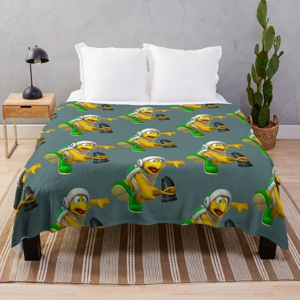 

Hammer Bro Throw Blanket sofa bed Vintage bed plaid Furrys Blankets