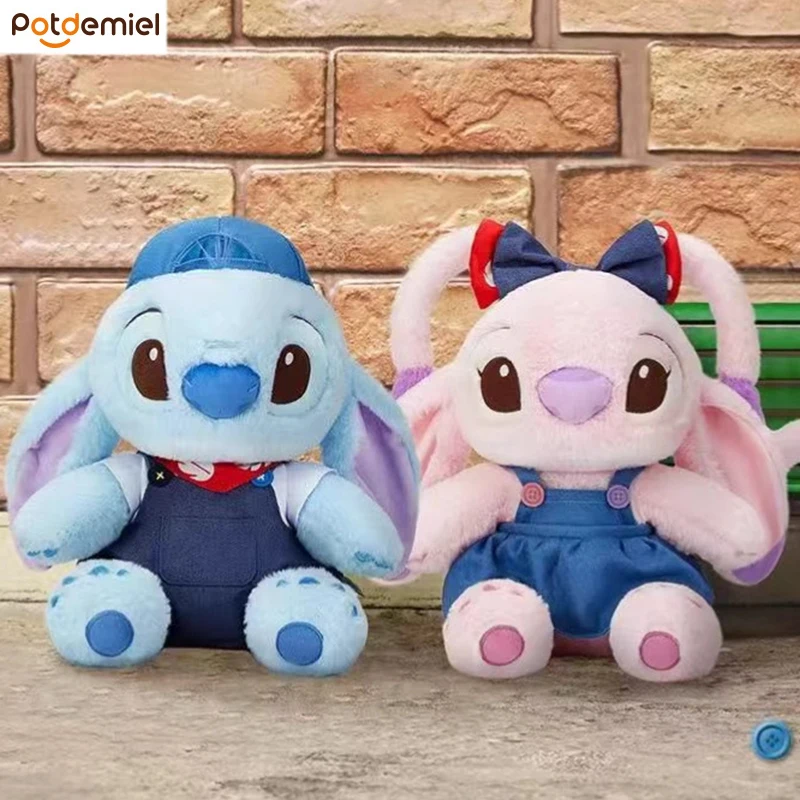 

Kawaii Disney Plush Doll Stitch Lilo Doll Cute Duck Stitch Plush Stuffed Toy Christmas Children's Birthday Gift Decoration Toys