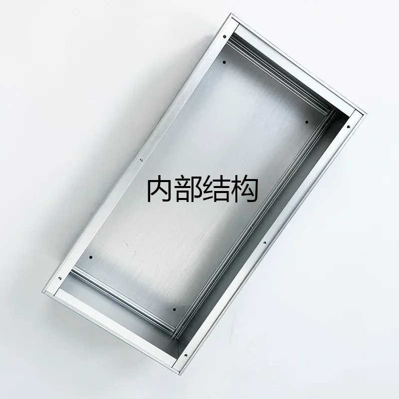 For Black King Kong All Aluminum Chassis 1973 Front Rear Stage Power Amplifier Shell Tube Amp Case Aluminum Profile DAC