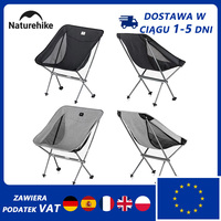 Naturehike Star Moon Chair L04 Camping Ultralight Portable Folding Aluminum Alloy Chairs Fishing Picnic Outdoor Chairs