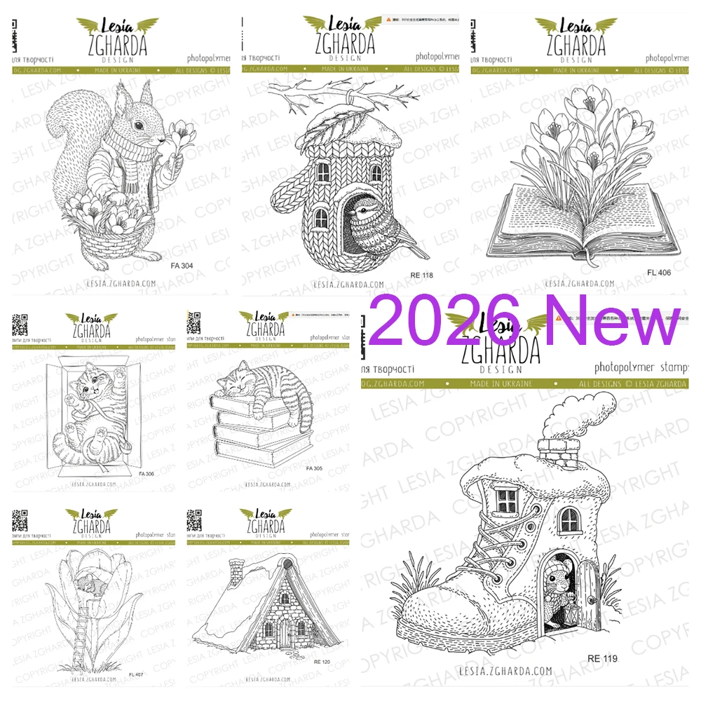 Märchen Schuh Cottage Stempel Scrapbooking Umschlag Silikon Stempel Dekoration Präge Vorlage DIY Grußkarte Handmade Neue
