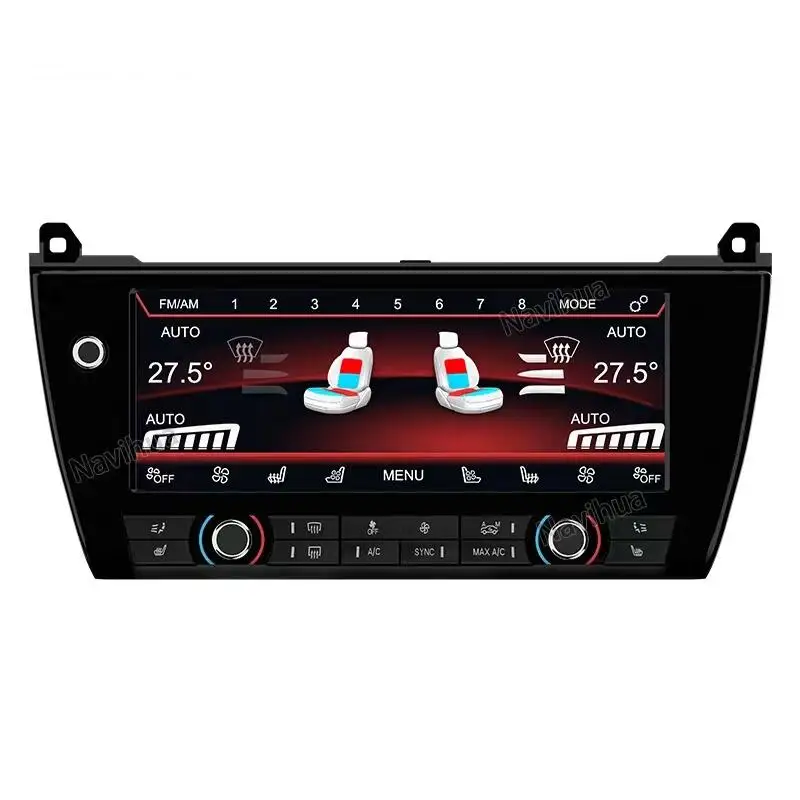 

For BMW 5 Series 2011-2017 Original Car Button air Conditioning Modification Upgrade Intelligent Voice Control Display