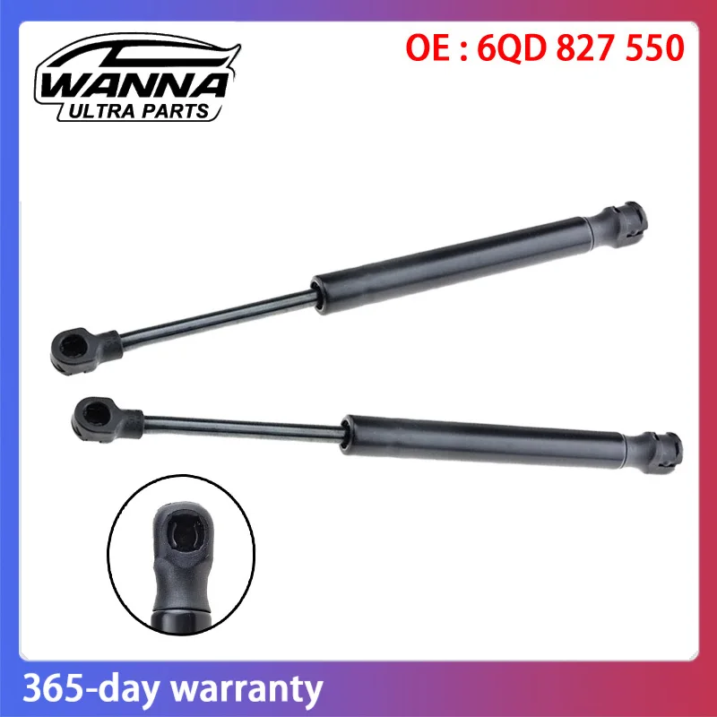 

OE Quality 6QD827550 Rear Tailgate Boot Gas Struts Liftgate With Power Gate Gas Springs for VW Polo Sedan 2003-2012 6QD 827 550