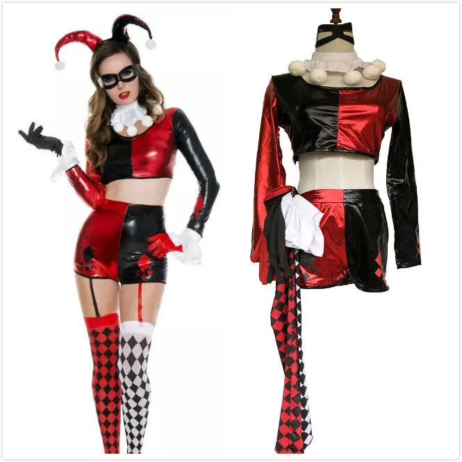 sexy-poker-queen-loween-cosplay-costume-red-and-bla-cheered-clown-transformable-outfit-stage-performance-women's-wear