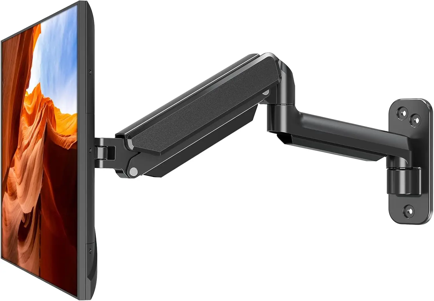 

Универсальное настенное крепление для мониторов 17-32 дюймов, регулируемый газовый привод, выдерживает до 9 кг, совместимость с VESA