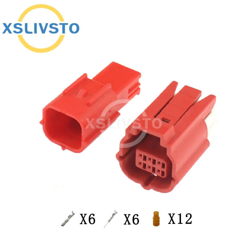 1 Set 6 Pin Car OBD Diagnostic Plug Auto Universal Socket Automotive Connector MWTRB-06-1A-R MWTPB-06-1A-R