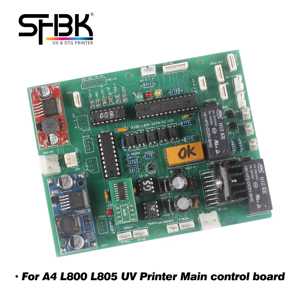 A4 L805 UV Printer controller motherboard for assembling and modifying L800 L801 printer