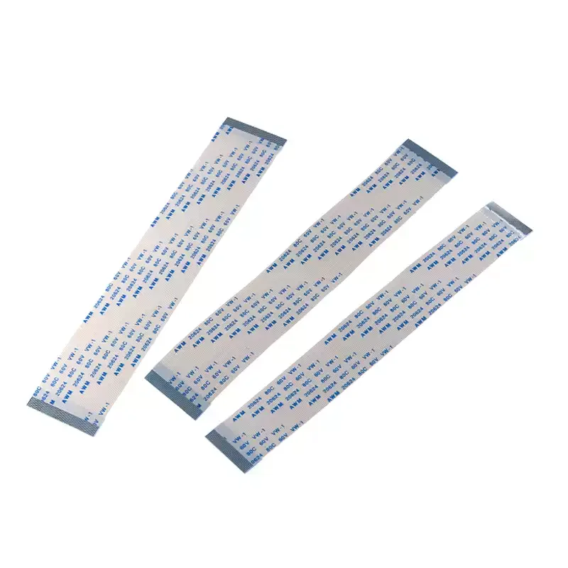 5PCS FFC FPC Flat Flexible Cable 0.5mm Pitch 10cm Length 4/6/8/10/12/14/16/18/20/30-60 Pin AWM20624 80℃ 60V VW-1 for LCD Display