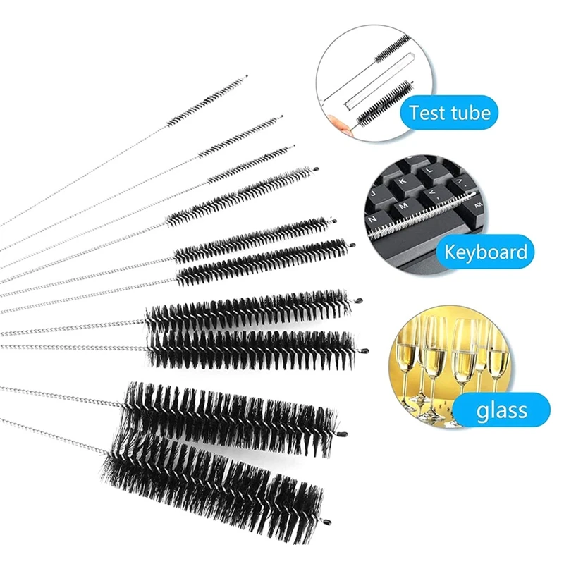 1 SET Flexible Drain Hair Brush Straws Cleaner Set Extra Long Pipe Dredge Cleaner Spring Cleaning Brush Sink Cleaning Brush