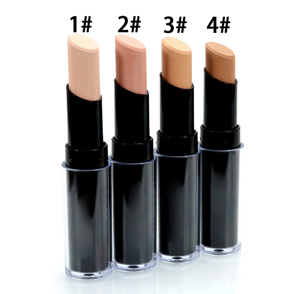 Highlighter corretivo stick 01 textura suave aparência natural capa de manchas iluminar rosto cosméticos corretivo caneta
