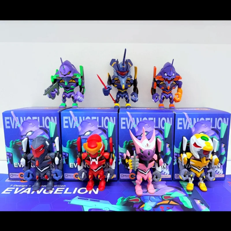 

New Hot Sale Genuine Bandai EVA New Century EVA Blind Box Trendy Eva Unit-01 Q Edition Toys Friends Festvial Gifts