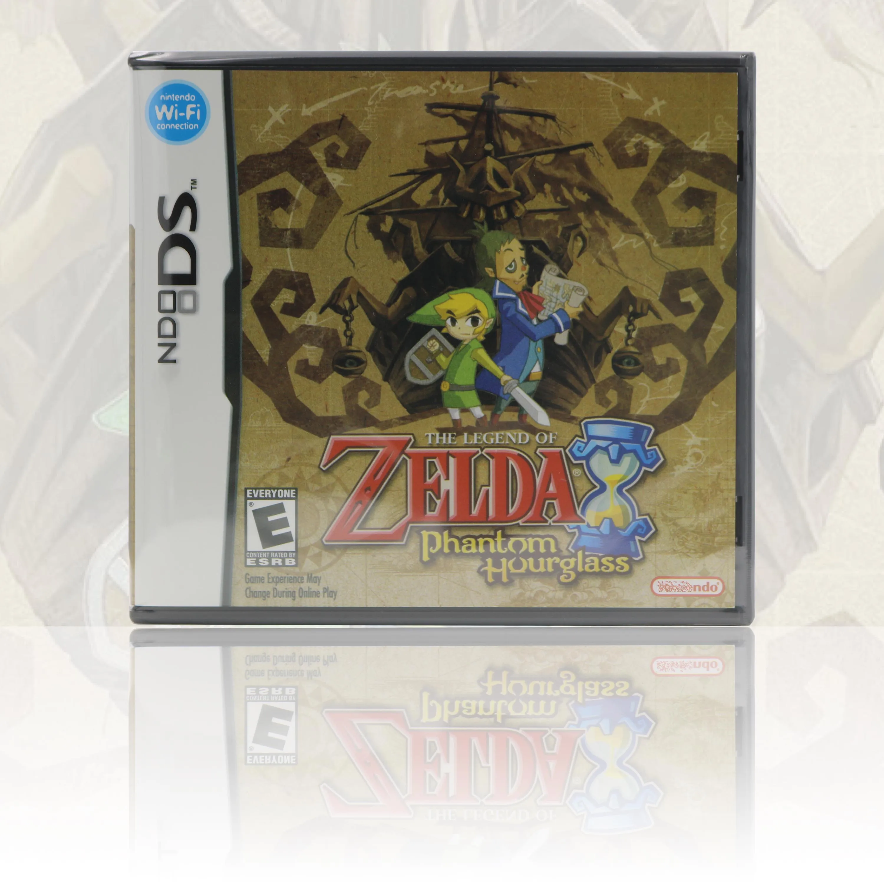 Versión USA The Legend of Zelda: Phantom Hourglass, Videojuego para DS, Nuevo, Sellado, Réplica 1:1 Original con Caja y Manuales