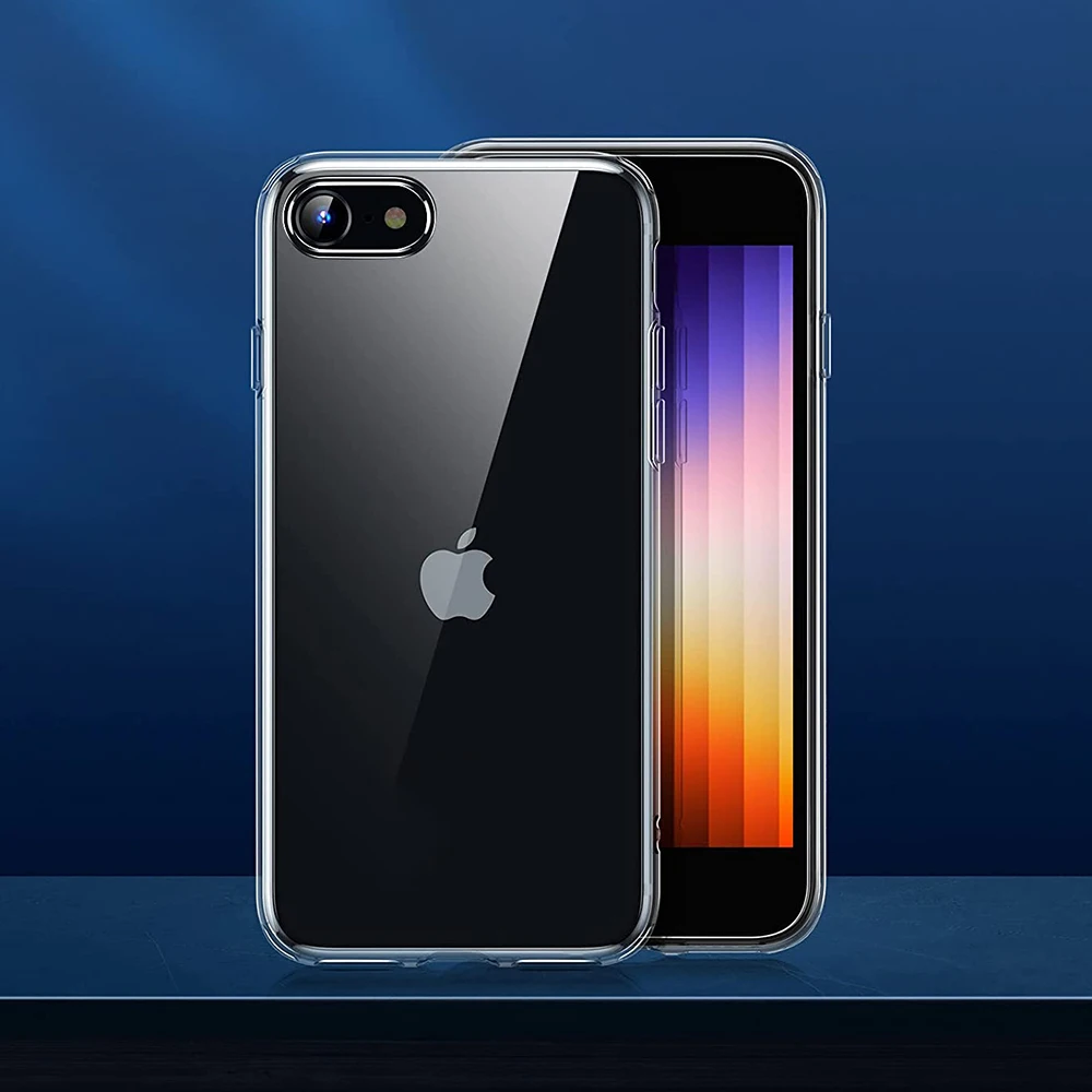 High Quality Clear Silicone Soft Case For iPhone SE 2022 2020 7 8 Universal Ultra Thin Back Cover Case For Apple iPhone SE2 SE3
