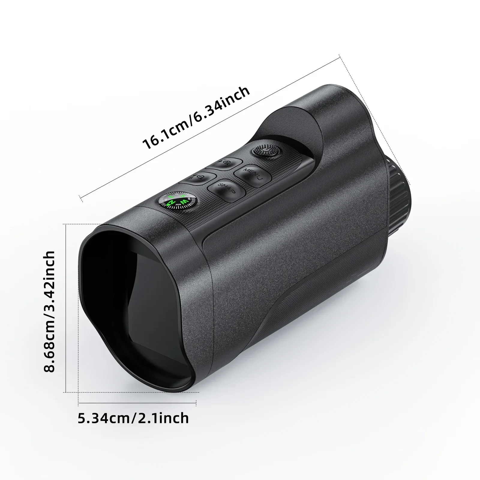 2025 new monocular 2 inch 10X ultra high definition day and night photography video outdoor infrared night vision device