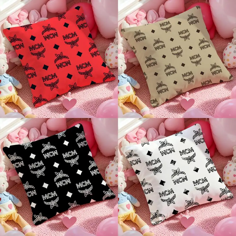 

Чехол для подушки Pingu, защита от пылевых клещей, наволочка с невидимой молнией, шелковистый короткий плюш, чехол для диванных подушек