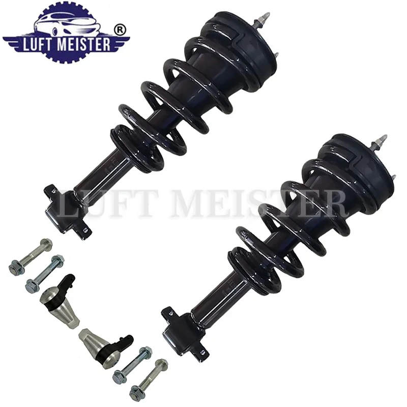 4PCS Front&Rear Shock Absorber for Cadillac Escalade/GMC Yukon 1500/ Chevrolet Avalanche / Suburban w/EBM 25888683 23487281