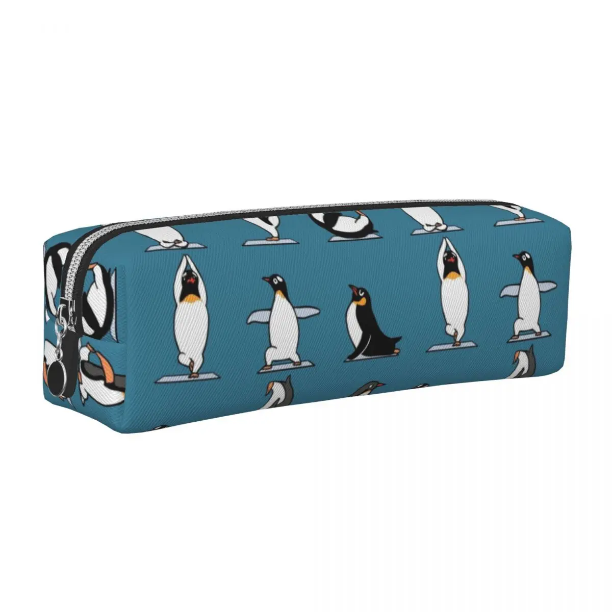 

Cute Penguin Yoga Pencil Case Cartoon Animal Pen Box Bag for Student Large Storage Students School Gift Pencilcases