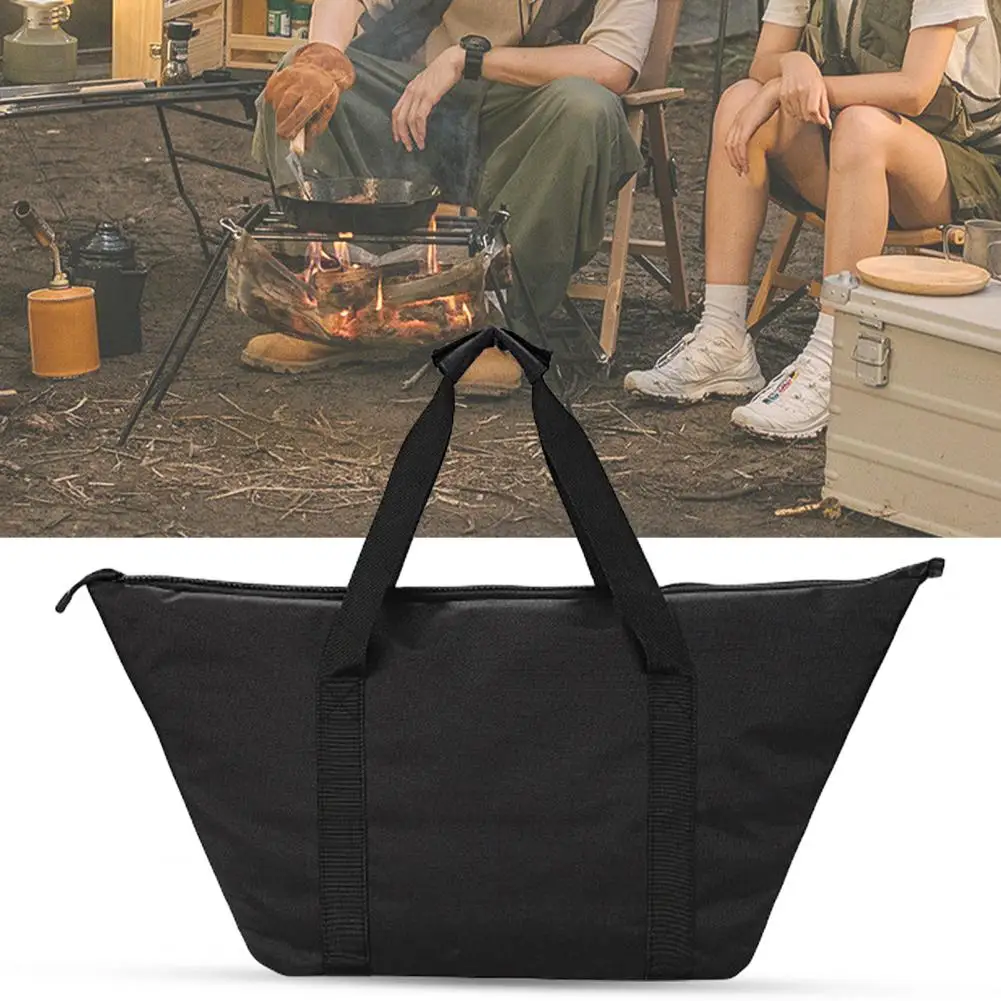 Storage Pouch  Convenient Non-slip Carrying Handle  Camping Table Dining Table Bag Camping Supplies