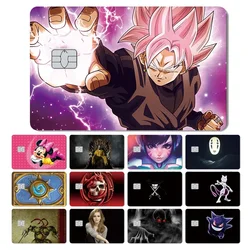 Dragon Ball Turtle Anime Skull Cute Girls Movie Pokemon PVC Front Credit Card Debt Card Sticker Film Skin Case