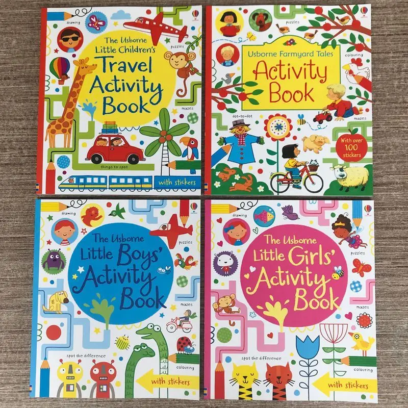 Develop logical thinking and concentration training early education toy - maze connection with stickers