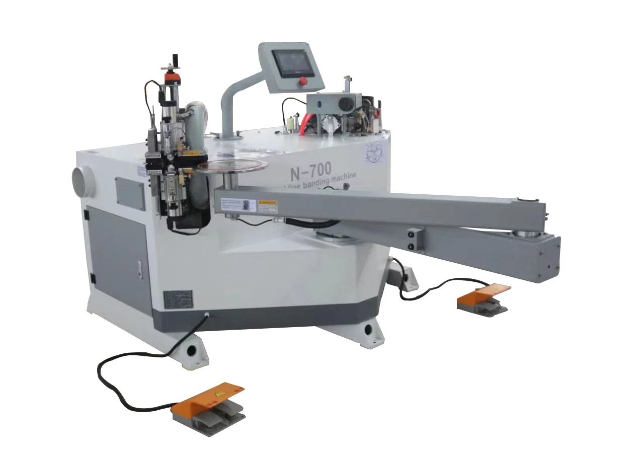 Machine à plaquer les chants linéaire courbe automatique de haute qualité N-700
