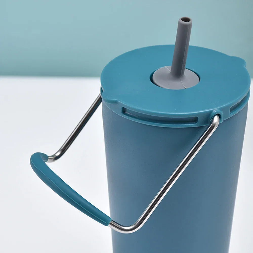 Thermos Bottle Insulated Cups With Handle Cup Thermal Coffee Mug Vacuum Flasks Isotherm Travle Double Wall Tumbler Drinkware