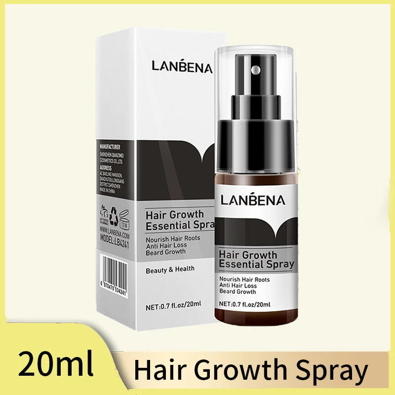 

2PCS LANBENA Hair Growth Essence Hair Care Treatment For Men And Women Hair Loss Essential Oil Liquid Treatment Hair Care