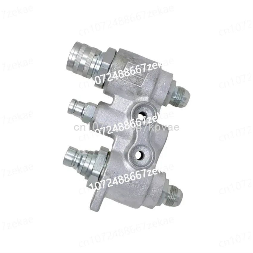 Compatible with Case Loader TR340 SV185 TV380 SV250 SV280 Hydraulic Coupler Assembly Block 48mm 7246783 6678076