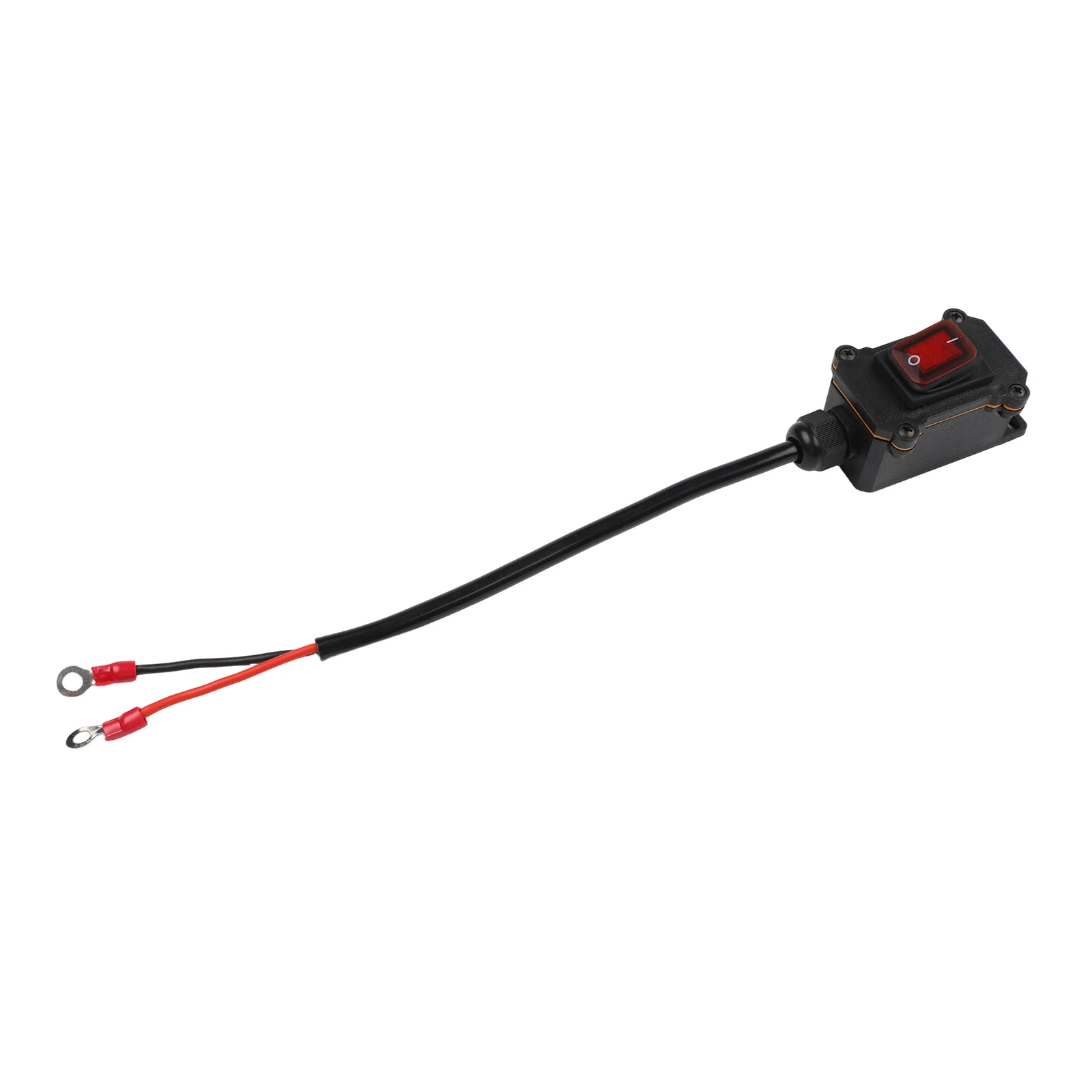 12V 24V DC Motorcycle Battery Disconnect Switch Sealed Construction Shockproof Performance for Harsh Weather Conditions