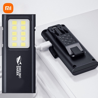 Xiaomi New SMILING SHARK TIP065 Mini Rechargeable Worklight COB Floodlight Mini Pocket Work Light Night Running Safety Lights