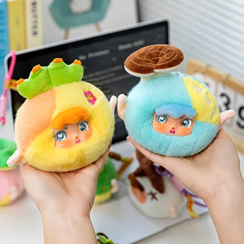 Süße Pflanze Elfen Vinyl Gesicht Plüsch Anhänger Puppe Pflanzen Pilz weiche gefüllte Vinyl Plüschtier schöne Puppe Kinder Geburtstagsgeschenke hängen