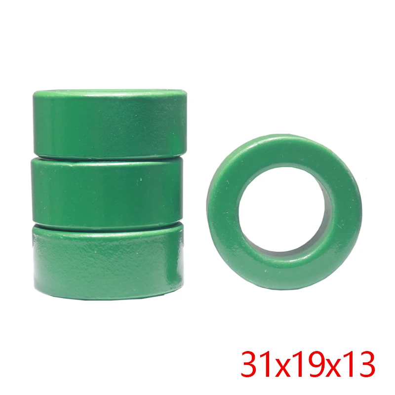 【3-1PCS】31X19X13MM Filter Inductance Transformer Green Ferrite Magnetic Ring Anti-interference Core