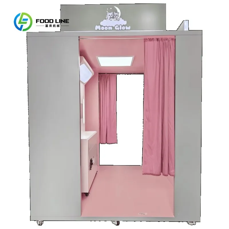 Customized New Style Photo Booth Kiosk Professional Self-Service Passport Camera Compatible for Parties