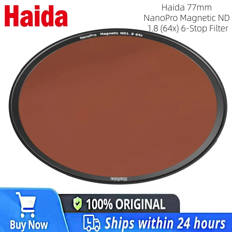 Haida PROII CPL-VND 2-in-1 ND8-ND128 Filter Polarizing Filter with Adjustable (3-7 Stops) ND Neutral Density Filter for Camera L