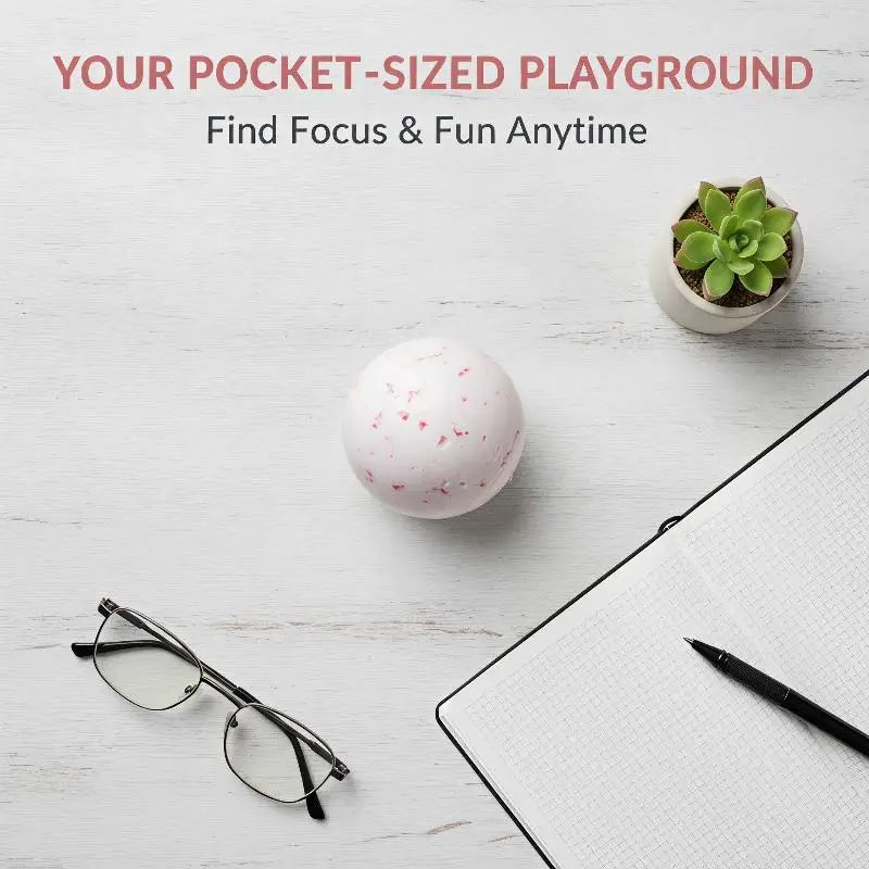 Creative Circular Sensory Ornament Ball Trick Gift Butter Feel Squeeze Fresh Shapeable Pinch Toy Handmade Ball 6*6CM