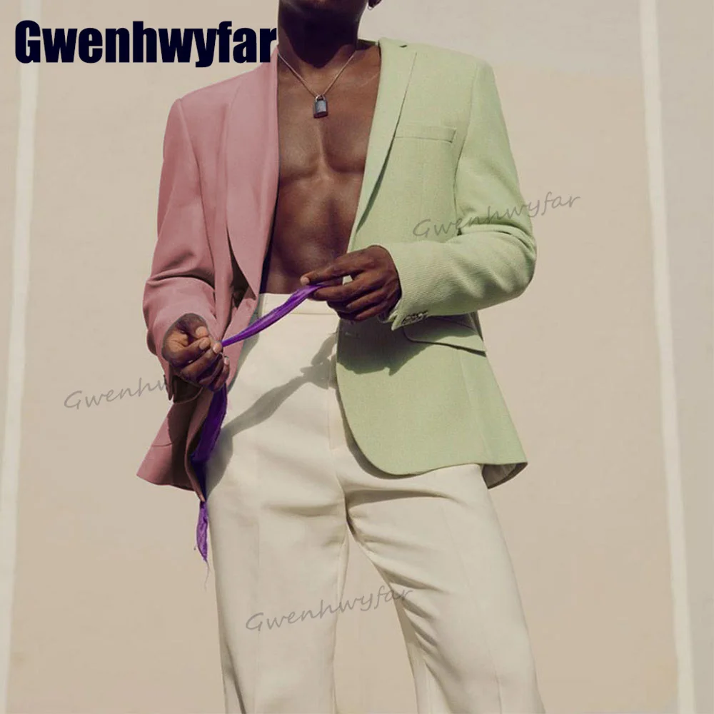 

Gwenhwyfar Latest Design Men Suit 2 Pieces High Quality Fashion Wedding Evening Dresses 2022 Suits for Men Modern Men's Clothing