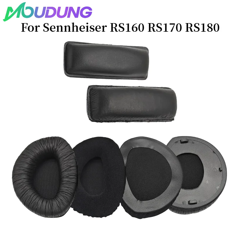 

MOUDUNG Ear Pads For Sennheiser RS160 RS170 RS180 Headphones Headset Replacement Ear Pads Cups Earpad Memory Foam Cushions
