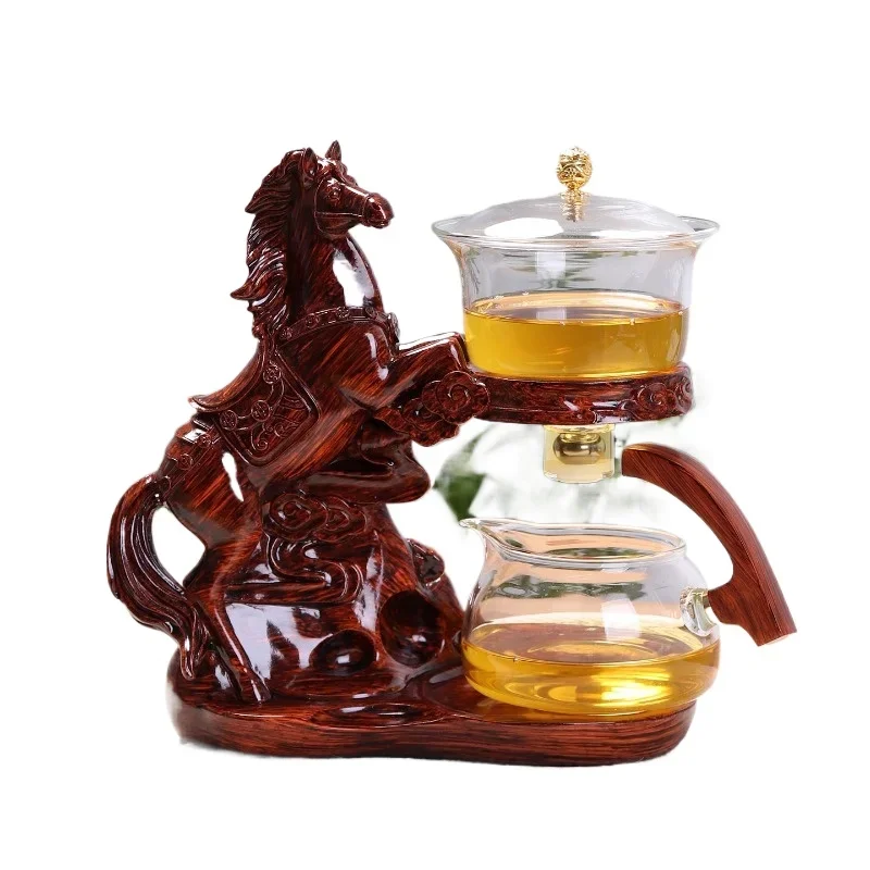 

Household heat-resistant glass tea maker