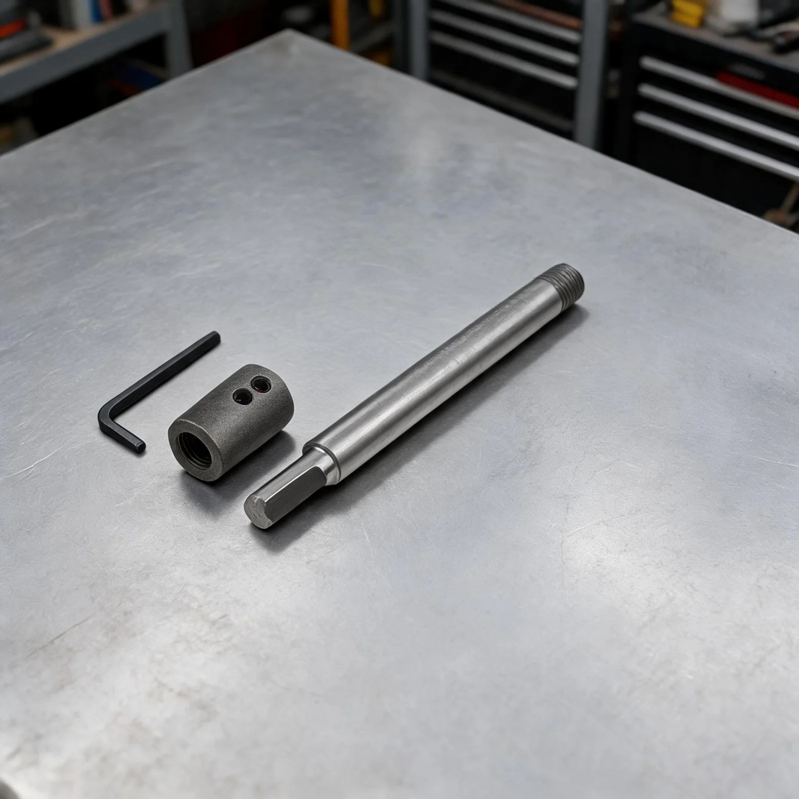 for-diy-tasks-300mm-length-150mm-extension-rod-triangular-handle-adapter-quick-installation-steps-metal-construction
